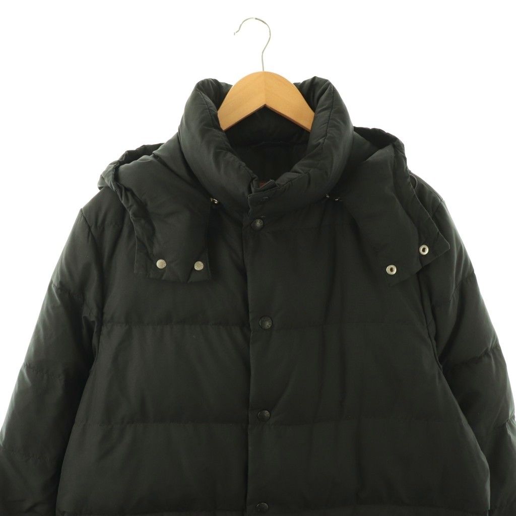 Moncler Down Jacket Zip Up 1 Black