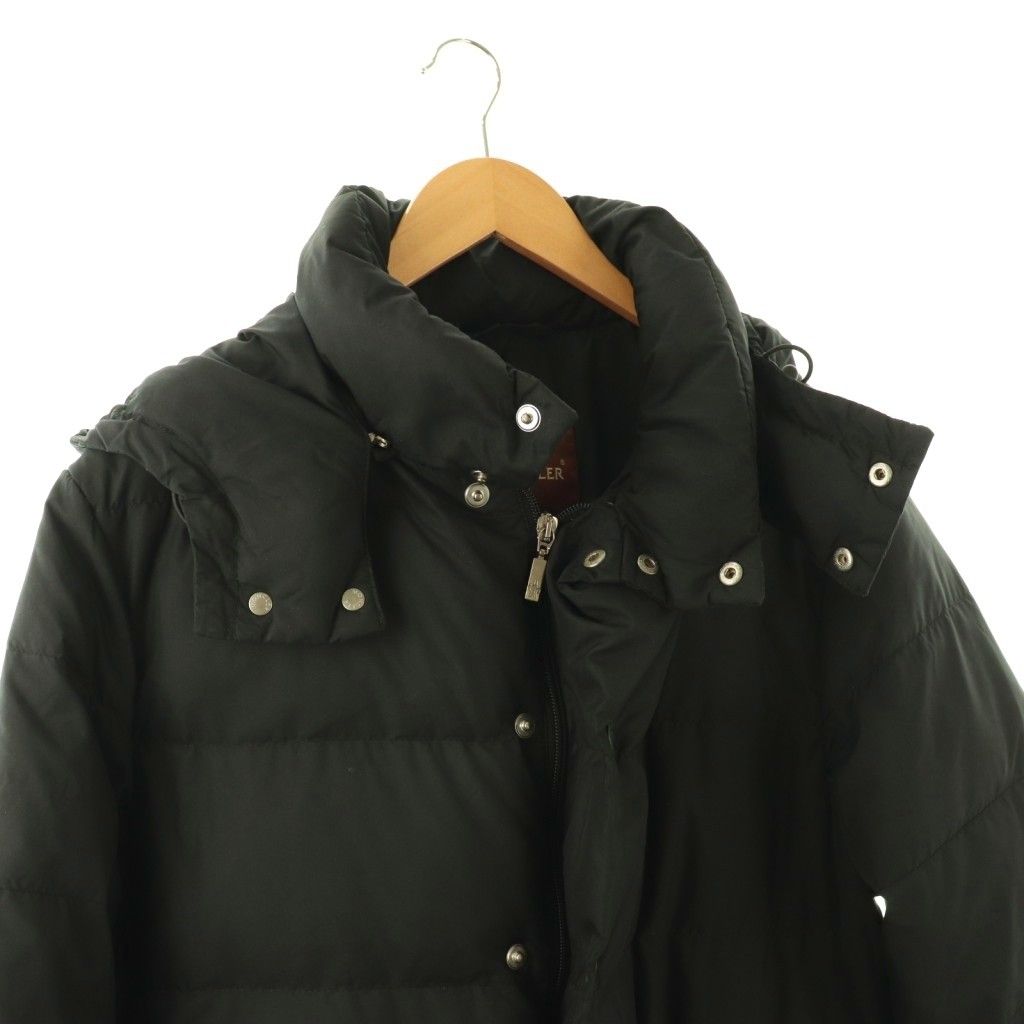Moncler Down Jacket Zip Up 1 Black