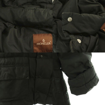Moncler Down Jacket Zip Up 1 Black
