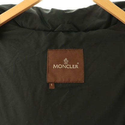 Moncler Down Jacket Zip Up 1 Black