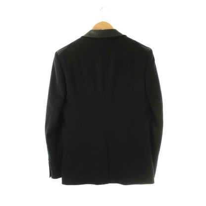 Loro Piana Artisan Coat Star Wool Cashmere Blend Collar Switch L Black