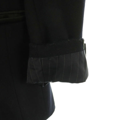 Loro Piana Artisan Coat Star Wool Cashmere Blend Collar Switch L Black