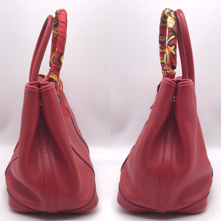 Hermes Garden Twilight TPM Voswift Tote Red Price Negotiation Welcome — view 3