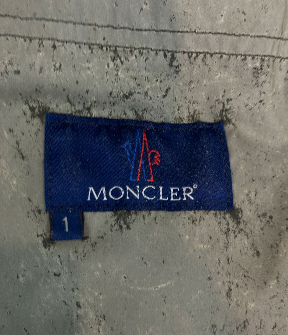 Moncler Nylon Jacket Half Zip Hooded