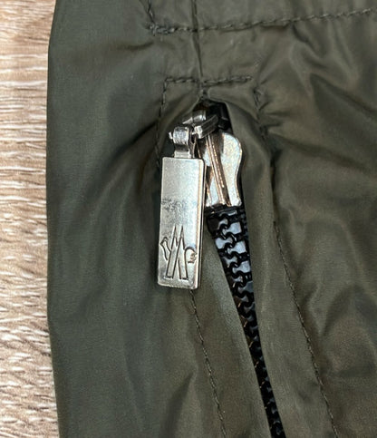 Moncler Nylon Jacket Half Zip Hooded
