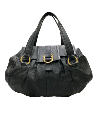 Bvlgari Handbag Leather Doppiotondo