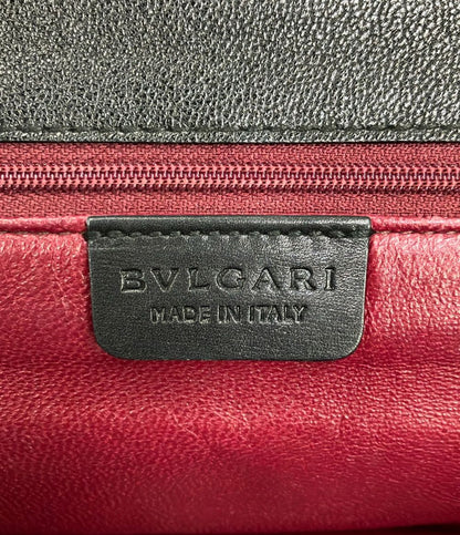 Bvlgari Handbag Leather Doppiotondo