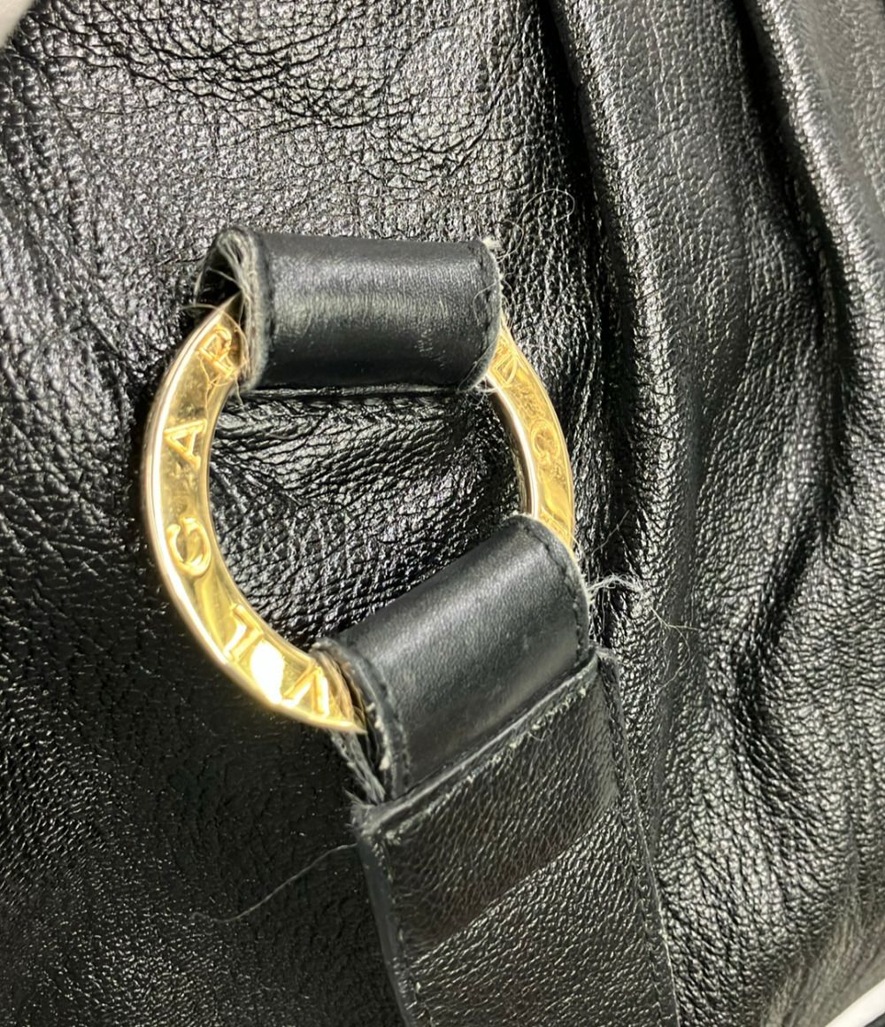 Bvlgari Handbag Leather Doppiotondo