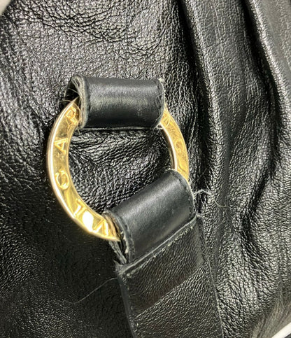 Bvlgari Handbag Leather Doppiotondo