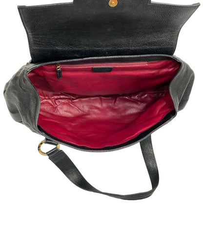 Bvlgari Handbag Leather Doppiotondo