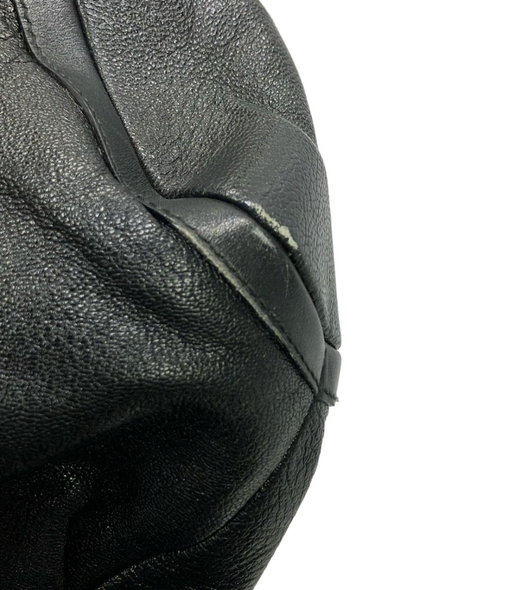 Bvlgari Handbag Leather Doppiotondo
