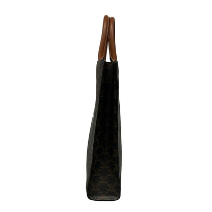Celine Tote Small Vertical Cover Black Brown