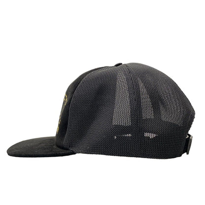 Fendi Cap 58.0 cm Black Gold Hat