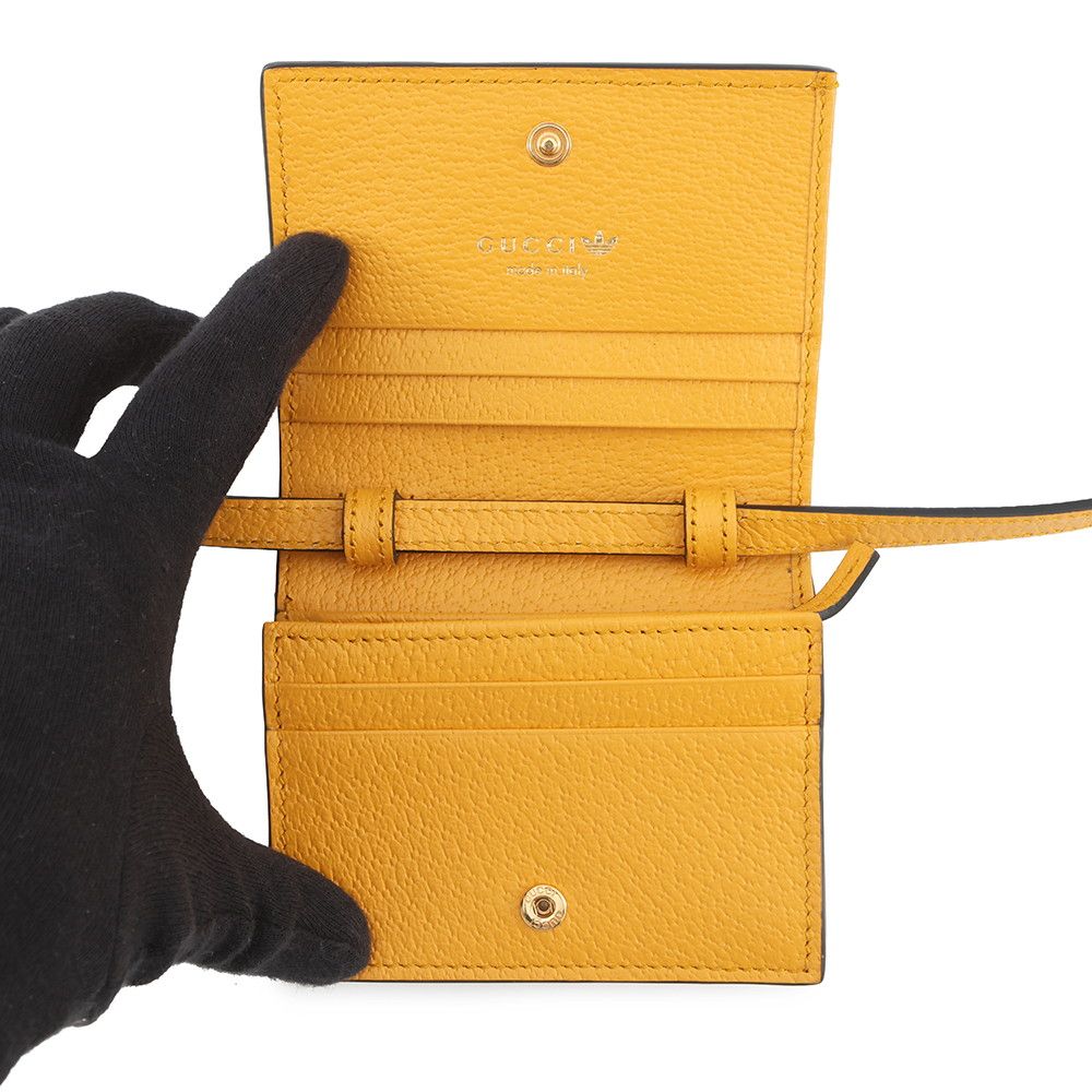 Gucci Shoulder Wallet Adidas Collaboration Horsebit Leather
