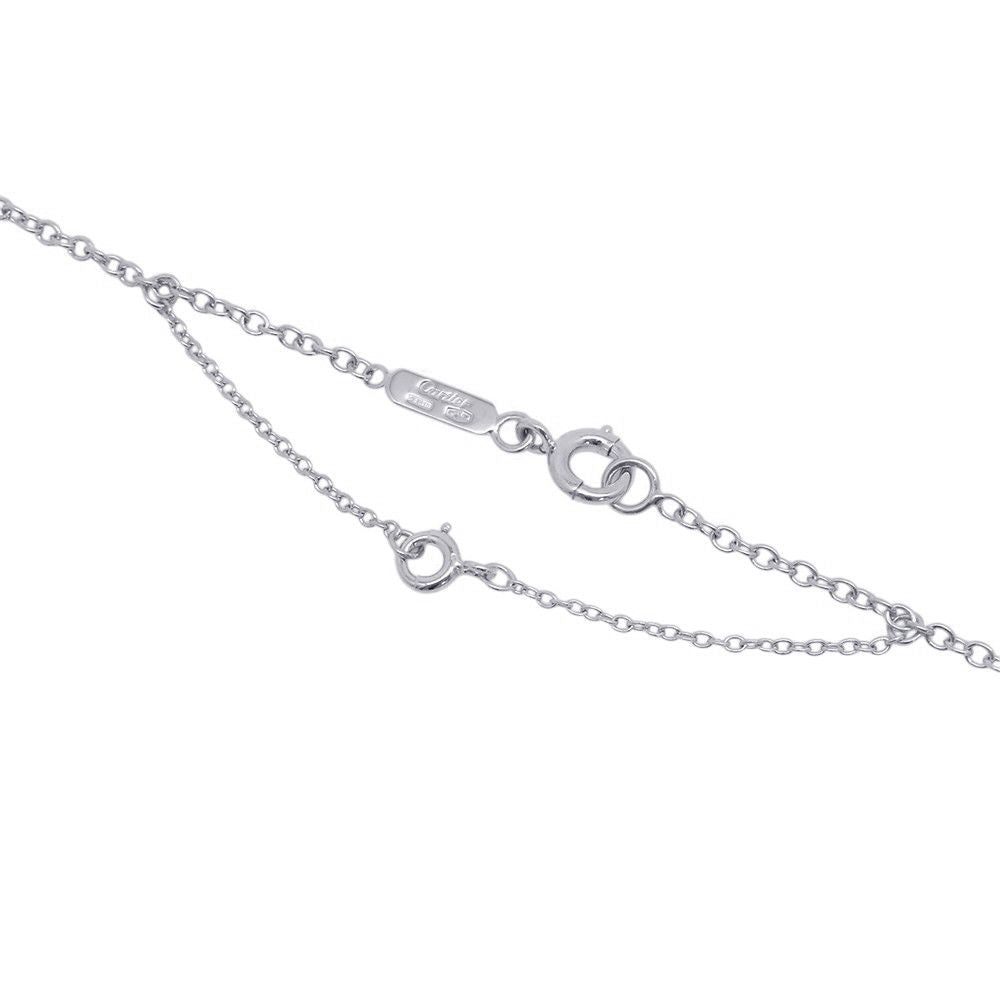 Cartier Necklace Hindu Diamond 18k White Gold Pendant