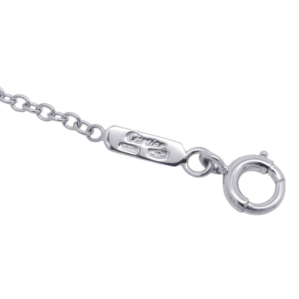 Cartier Necklace Hindu Diamond 18k White Gold Pendant