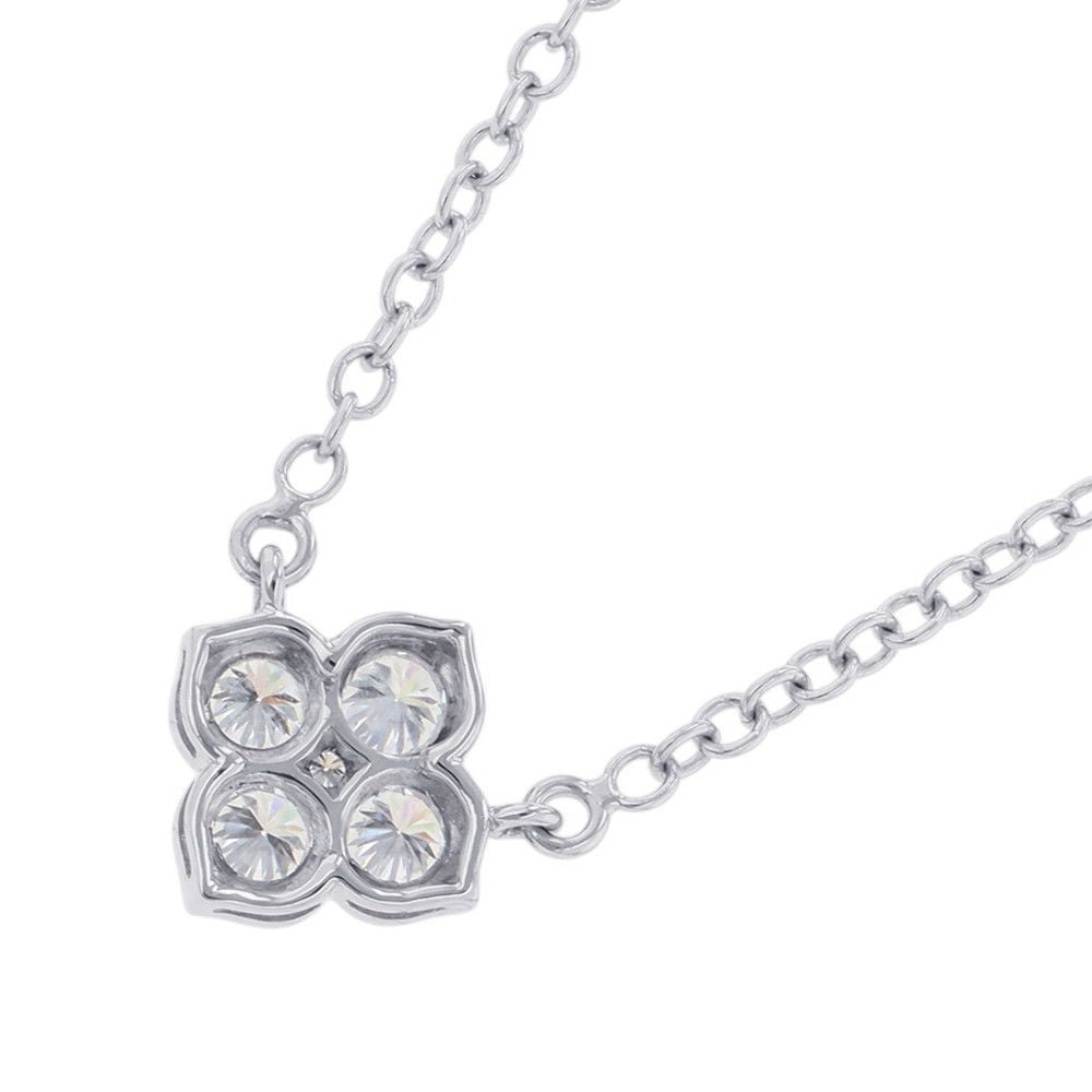 Cartier Necklace Hindu Diamond 18k White Gold Pendant