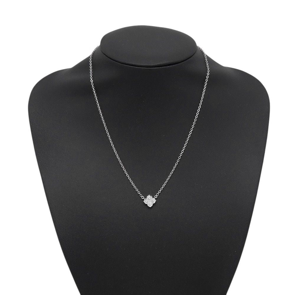 Cartier Necklace Hindu Diamond 18k White Gold Pendant