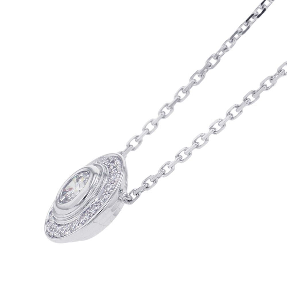 Cartier Necklace d'Amour Diamond 18k White Gold Pendant
