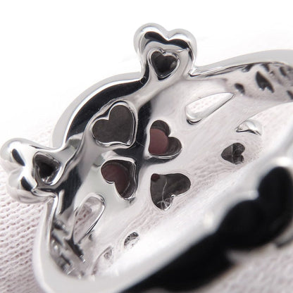 Dior Ring Tete de Mol Skull Diamond 18k White Gold