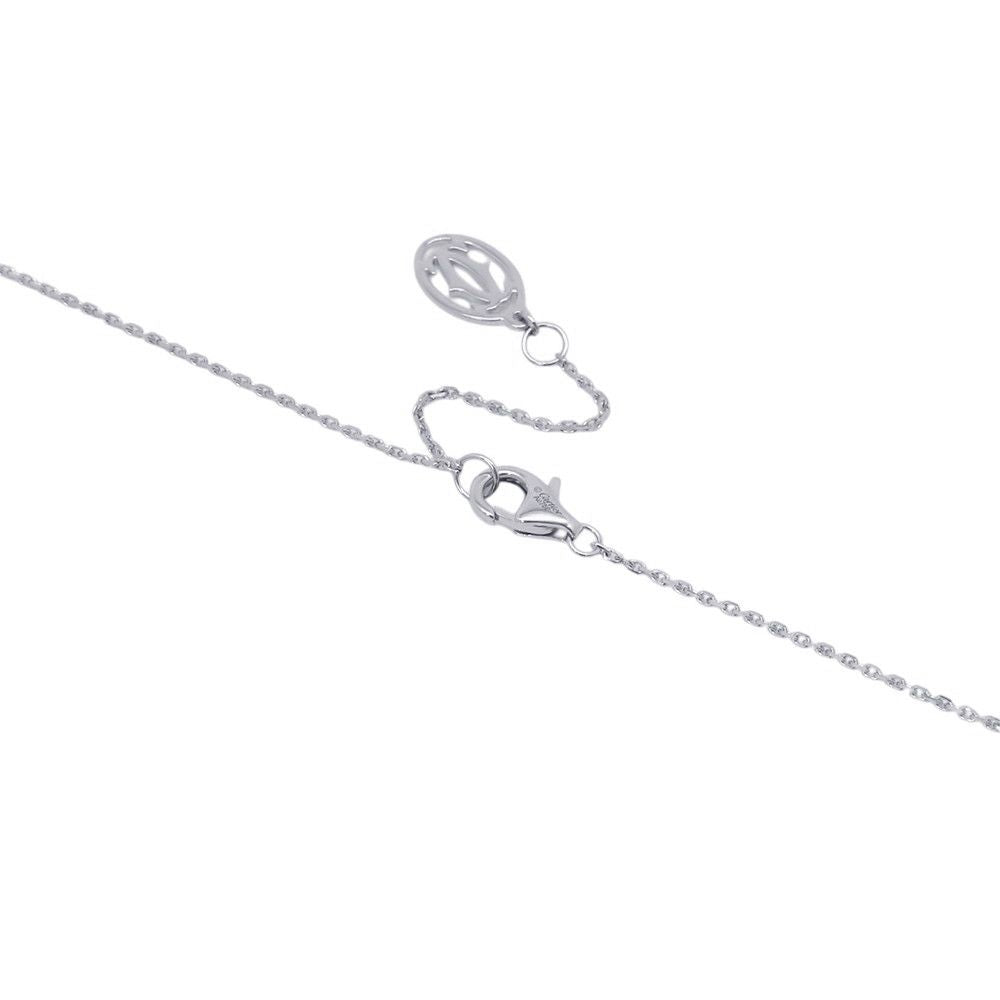 Cartier Necklace d'Amour Diamond 18k White Gold Pendant