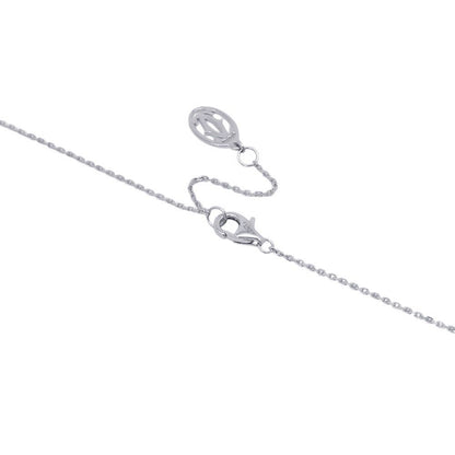 Cartier Necklace d'Amour Diamond 18k White Gold Pendant