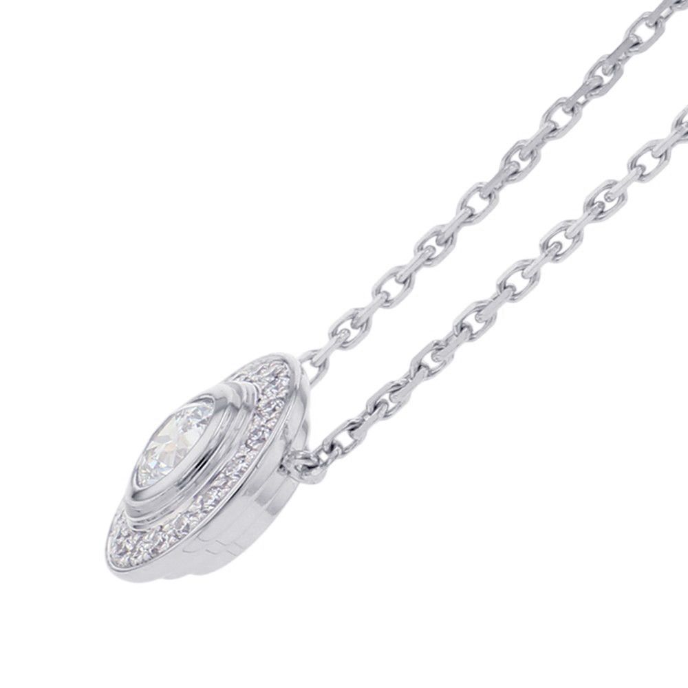 Cartier Necklace d'Amour Diamond 18k White Gold Pendant