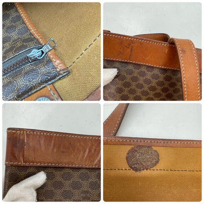 Celine Macadam Monogram Leather Bag