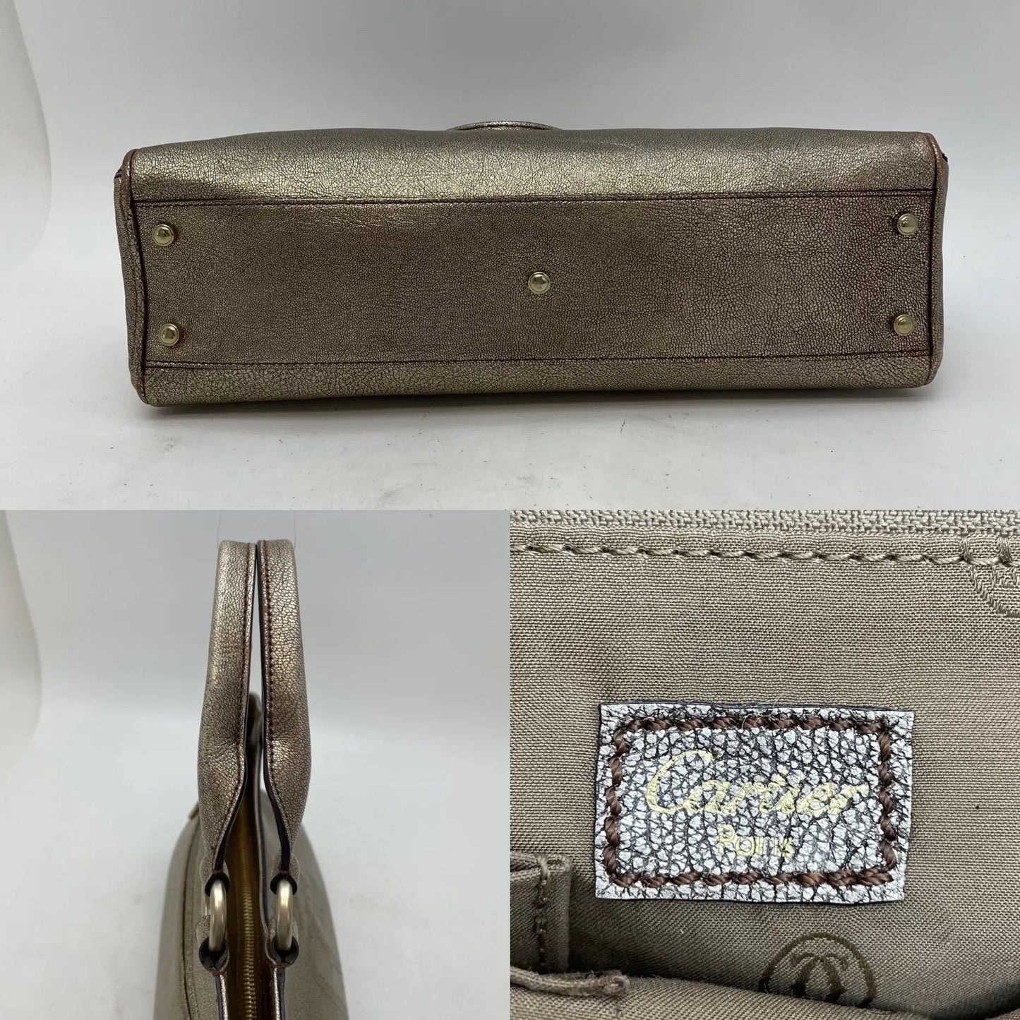 Cartier Tote Multi Elo Gold Formal Travel Business