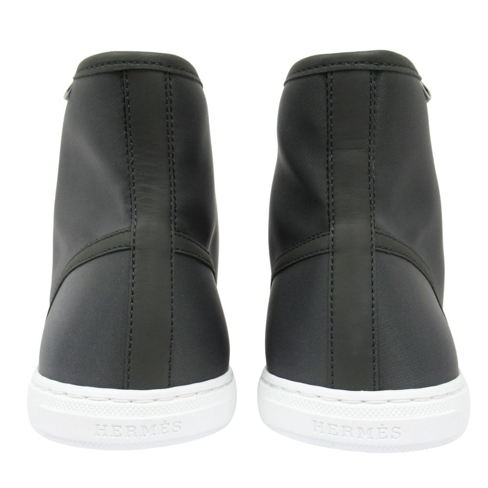 Hermes Express Sneakers Shoes High Cut 43.5 Gray