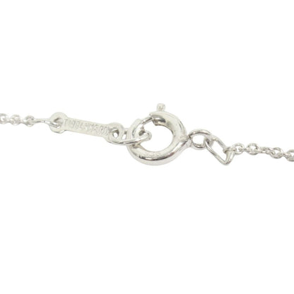 Tiffany & Co Polished Bean Necklace Pendant Silver