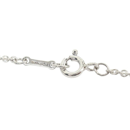 Tiffany & Co Polished Bean Necklace Pendant Silver