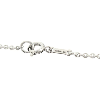 Tiffany & Co Polished Bean Necklace Pendant Silver