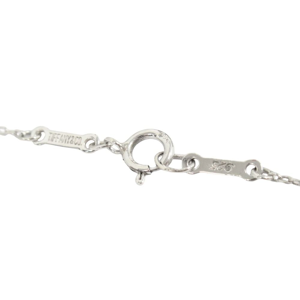 Tiffany & Co Polished Star of David Hexagram Necklace 50 cm Silver