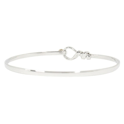 Tiffany & Co Polished Hook Eye Bangle Bracelet