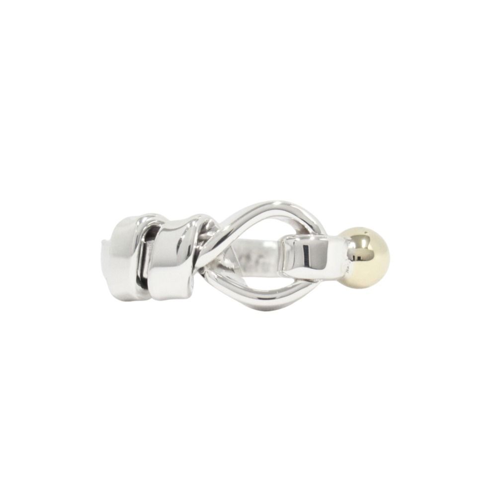 Tiffany & Co Polished 18k Yellow Gold Combination Hook Eye Ring