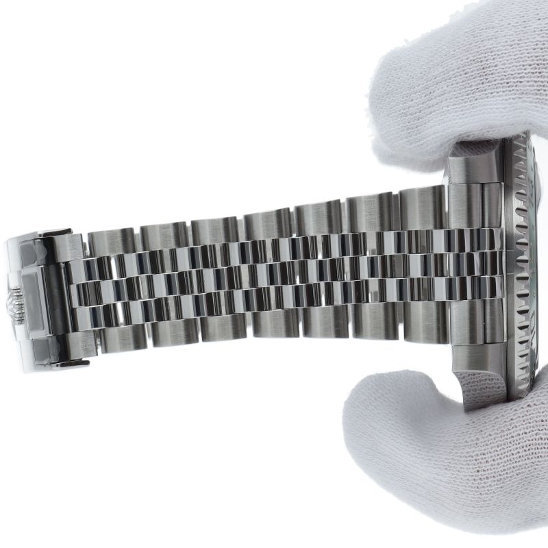 Rolex GMT Master 2 Watch Box SS Black Polished
