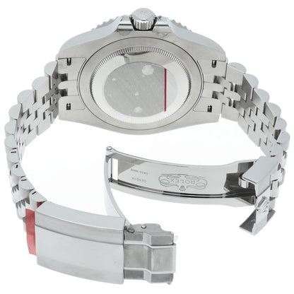 Rolex GMT Master 2 Watch Box SS Black Polished