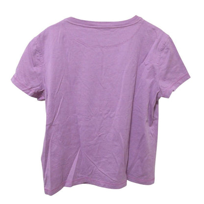 Hermes Embroidery Pocket T-Shirt 40 Purple