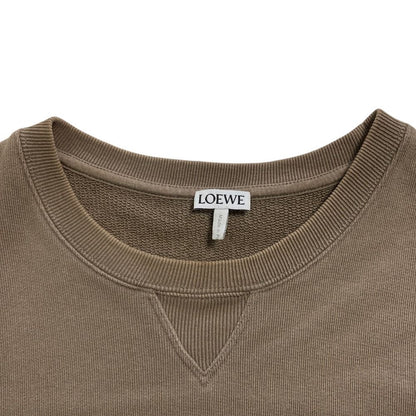 Loewe Anagram Embroidery Sweatshirt M Brown