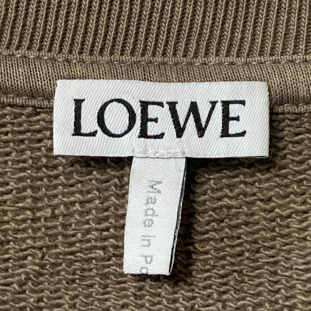 Loewe Anagram Embroidery Sweatshirt M Brown