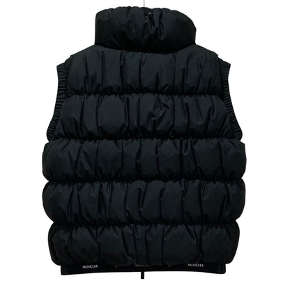 Moncler Apriate Vest High Neck Down Jacket 0 Black