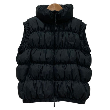 Moncler Apriate Vest High Neck Down Jacket 0 Black