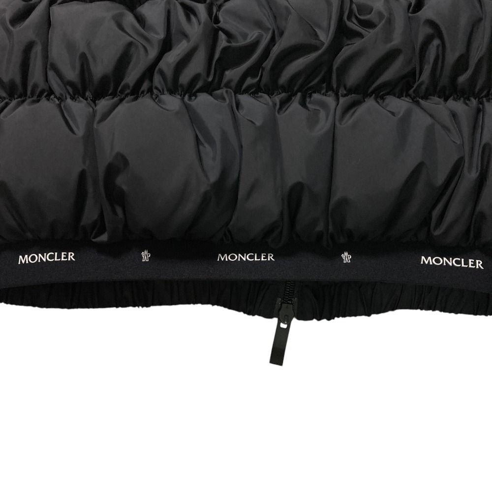 Moncler Apriate Vest High Neck Down Jacket 0 Black