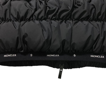 Moncler Apriate Vest High Neck Down Jacket 0 Black