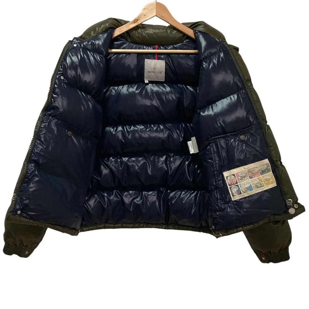 Moncler Everest Big Patch Down Jacket 1 Khaki