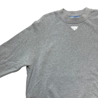 Prada Raglan Sleeve Sweatshirt S Gray