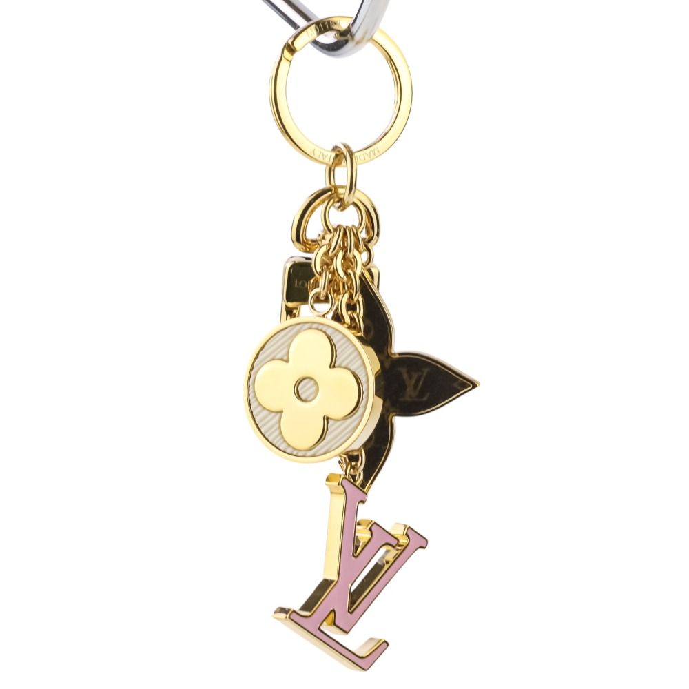 Louis Vuitton Spring Street Monogram Key Sling Bag Charm Key Holder Multicolor