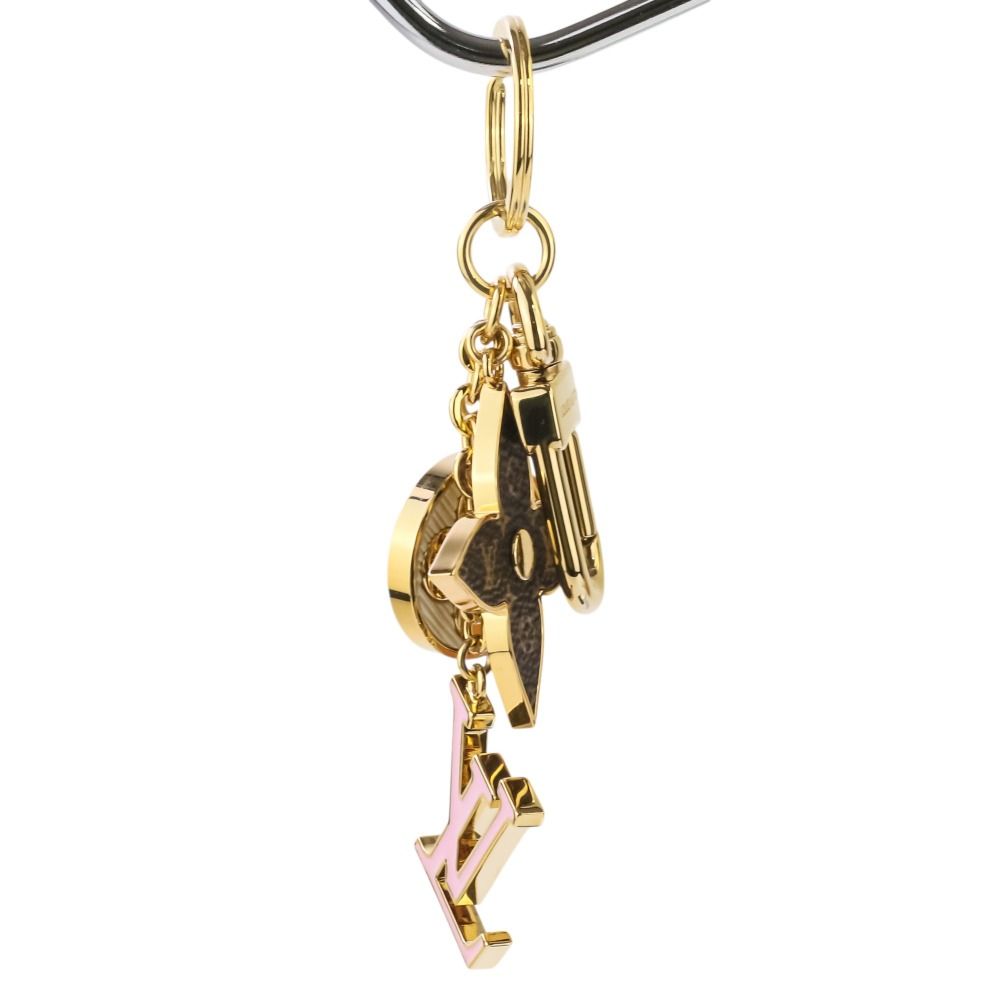 Louis Vuitton Spring Street Monogram Key Sling Bag Charm Key Holder Multicolor