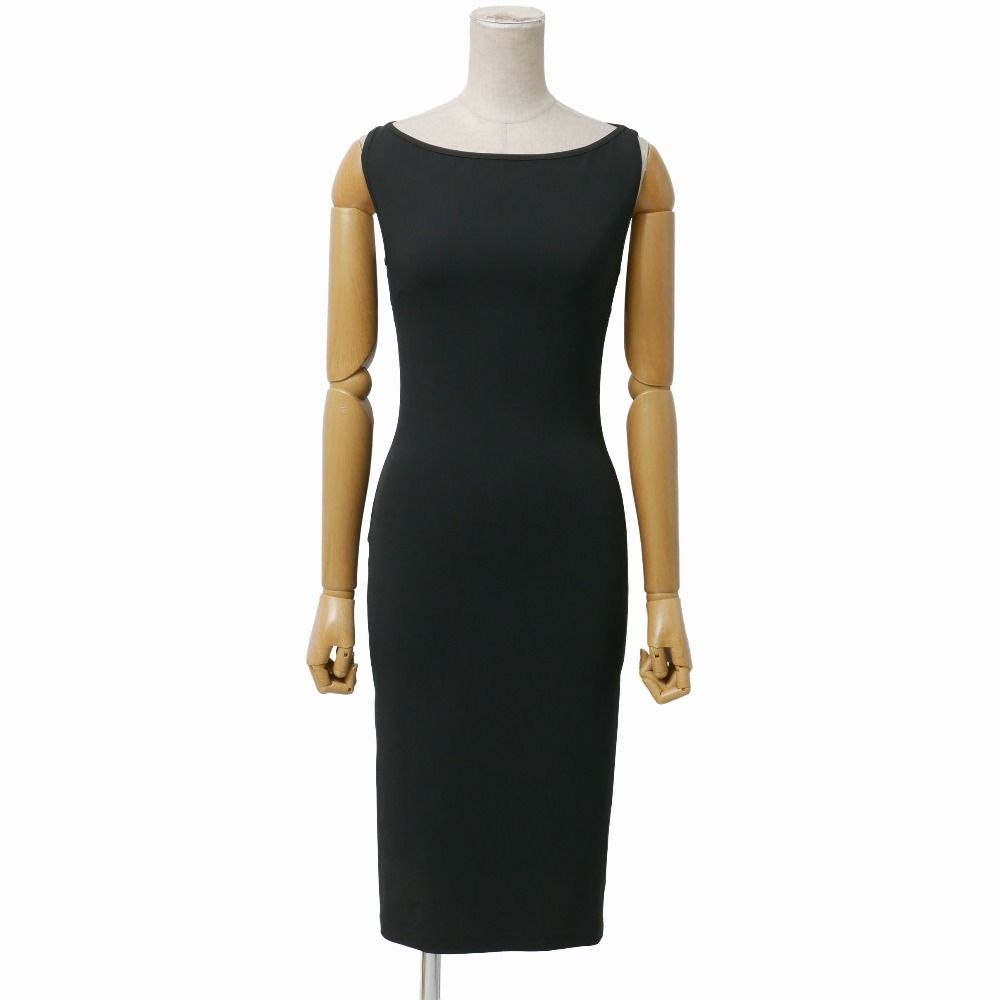 Dolce & Gabbana D&G Vintage Dress 26 40 Back Open Black